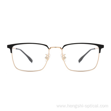 Best Selling Fashion Eyeglasses Men Optical Eyewear Titanium Glasses Frame